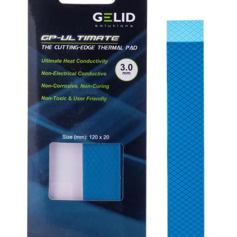 Thermopads Gelid Ultimate 120x20x3.0mm TP-GP04-R-E