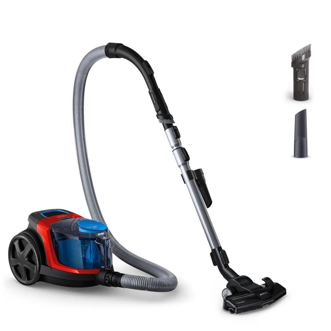Vacuum Cleaner|PHILIPS|FC9330/09|Canister/Bagless|900 Watts|Capacity 1.5 l|Noise 76 dB|Black / Red|Weight 4.5 kg|FC9330/09