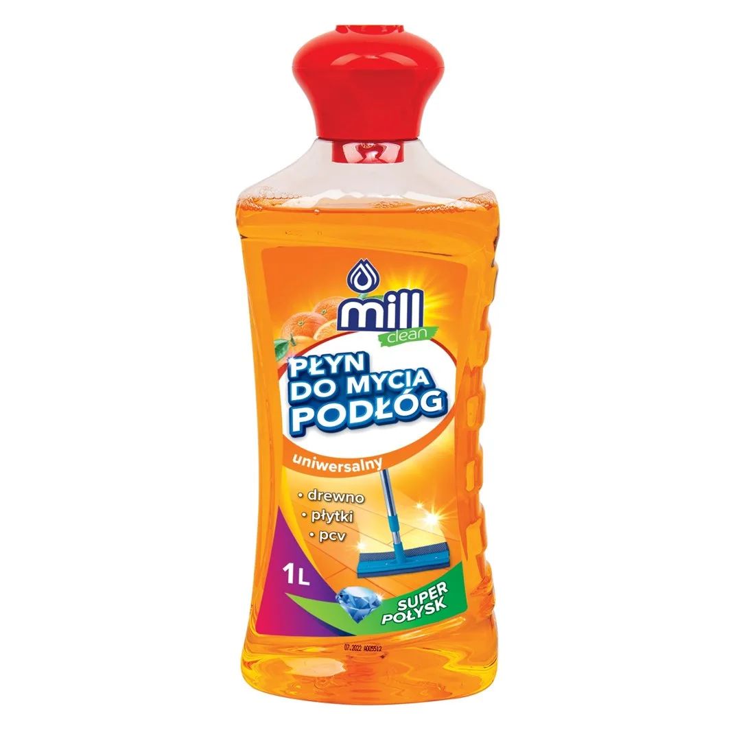 Mill Clean orange scented floor cleaner 1 L