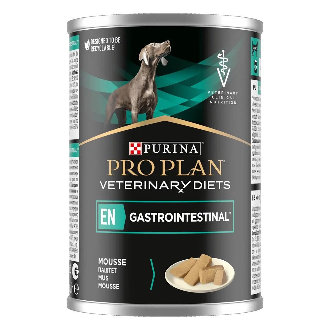PURINA Pro Plan Veterinary Diets Canine Mousse EN Gastrointestinal - wet dog food - 400g