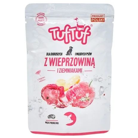 TUF TUF with pork and potatoes - wet dog food - 300g