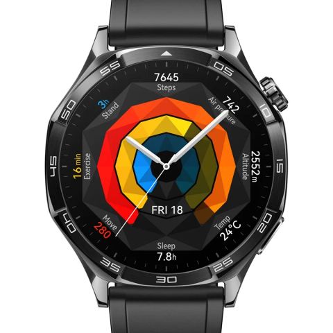 Huawei WATCH GT5 46mm 3.63 cm (1.43") AMOLED Digital 466 x 466 pixels Black GPS (satellite)