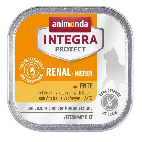 ANIMONDA Integra Protect Renal Duck - wet cat food - 100g