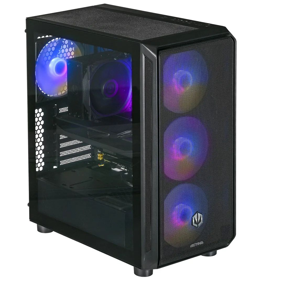 Actina 5901443414605 PC AMD Ryzen™ 7 7700 32 GB DDR5-SDRAM 2 TB SSD NVIDIA GeForce RTX 5070 Ti Midi Tower Black