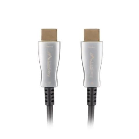 LANBERG HDMI CABLE M/M V2.0 10M OPTICAL AOC BLACK CA-HDMI-20FB-0100-BK