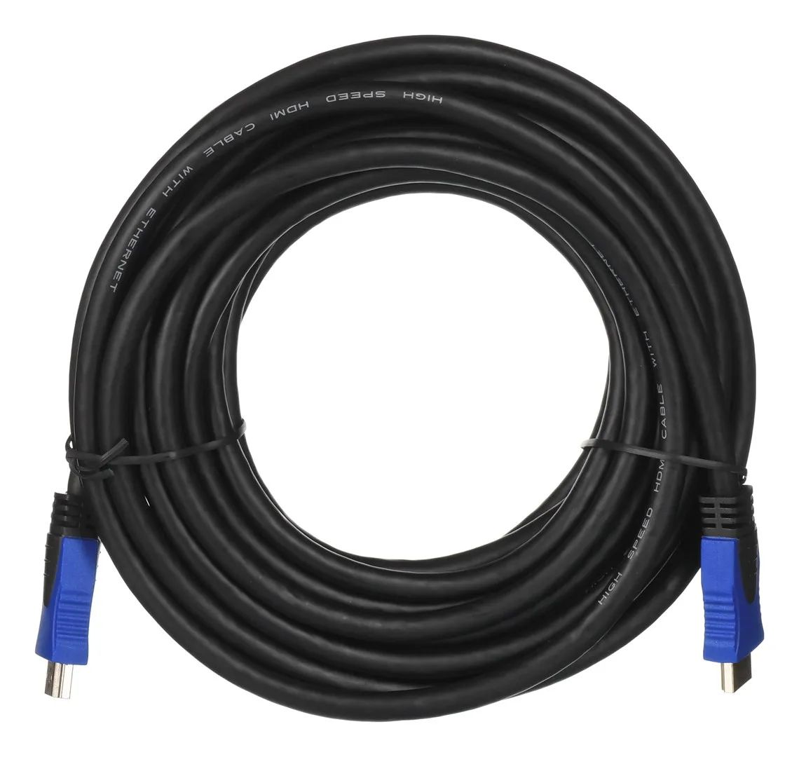 Lanberg HDMI M/M V2.0 Cable 4K CU | CA-HDMI-20CU-0100-BK | HDMI to HDMI | 10 m