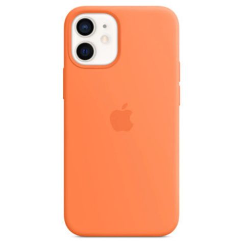 iPhone 12 mini Silicone Case Kumquat Originaal Ümbris