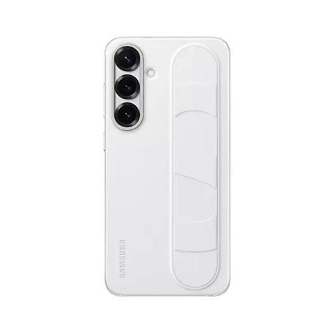 Galaxy S25 Plus Standing Grip Case White Ümbris