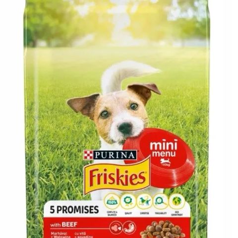 FRISKIES Mini Menu Beef with Vegetables - dry dog food - 1.5 kg