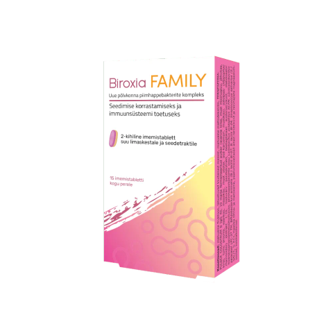 Biroxia Family – Probiootikum kogu perele