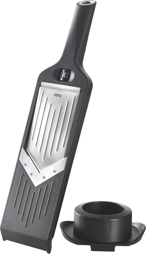 GEFU VIOLI slicer Manual Black ABS synthetics, Stainless steel