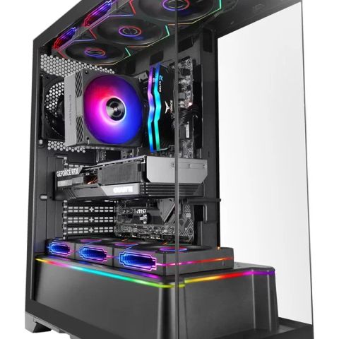 Mars Gaming MCPRISMA computer case Midi Tower Black
