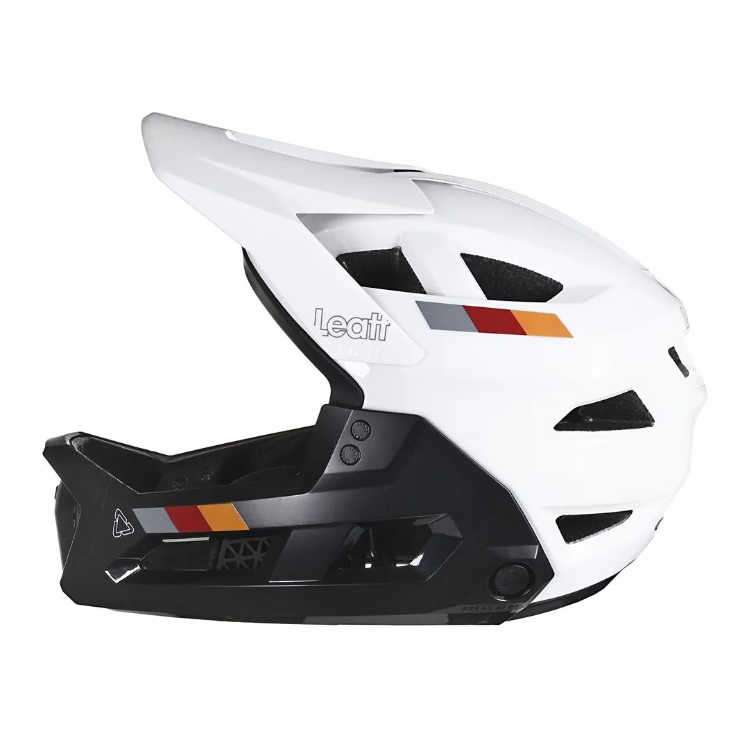 Kask rowerowy z wypinaną szczęką LEATT Helmet MTB Enduro 2.0 V23 rozmiar M (55-59cm) biały