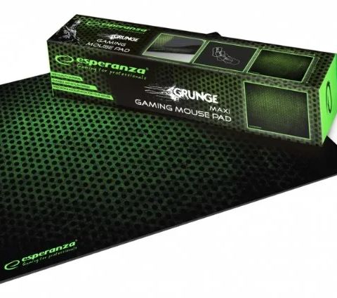 Esperanza EGP103G mouse pad Gaming mouse pad Black, Green