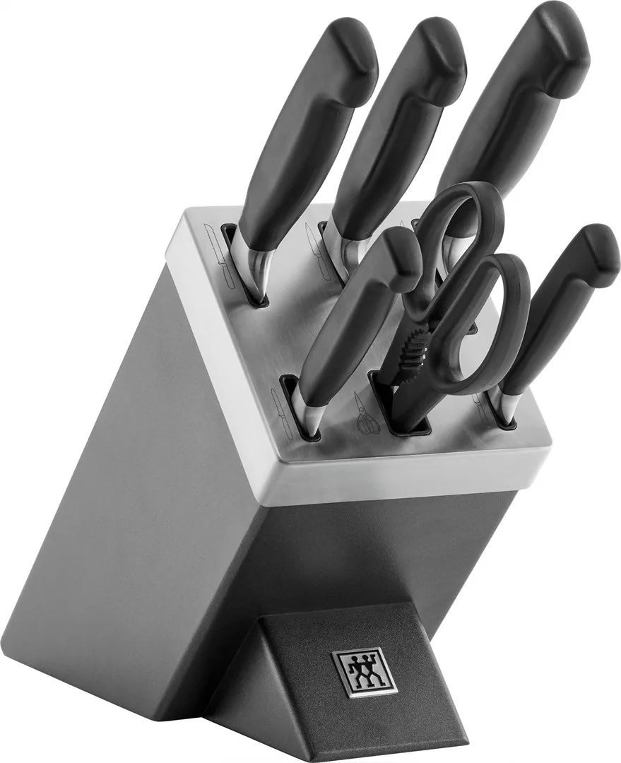 ZWILLING FOUR STAR 35148-507-0 kitchen knife/cutlery block set 7 pc(s) Grey
