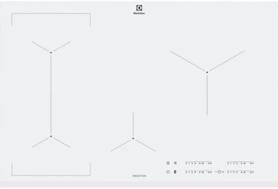 Electrolux EIV83443BW hob White Built-in Zone induction hob 4 zone(s)