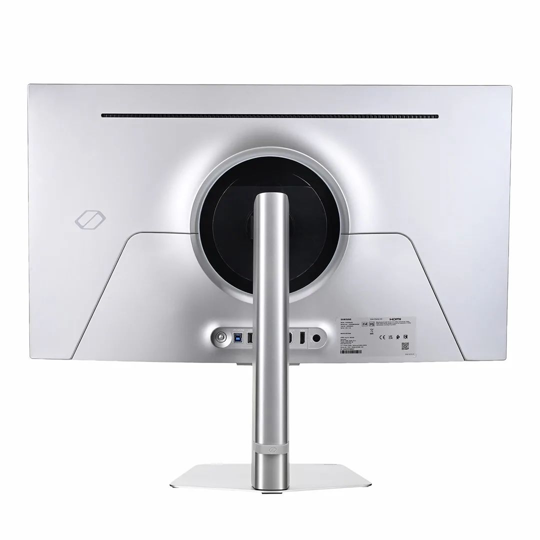 Monitor|SAMSUNG|32"|Gaming/Smart/4K|Panel OLED|3840x2160|16:9|0.03 ms|Speakers|Swivel|Pivot|Height adjustable|Tilt|Colour Silver|LS32DG802SUXDU
