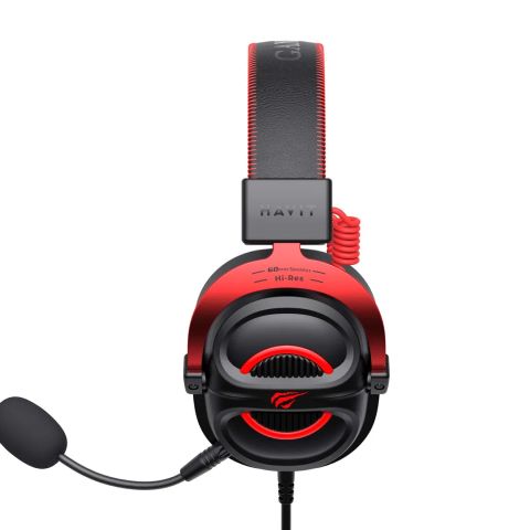Havit H2002E Pro Headset Wired Head-band Gaming Black, Red