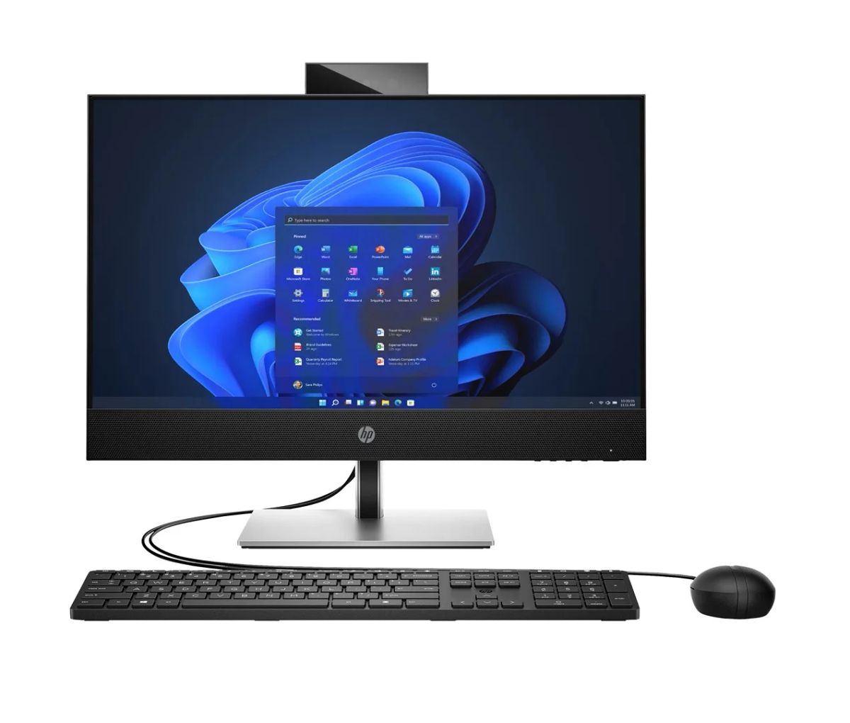 HP ProOne 440 G9 AiO i5-14400T 23.8"FHD IPS 250nits AG 16GB DDR5 4800 SSD512 UHD 730 Kb+Mouse Cam 5Mpx W11Pro Black 3Y OnSite