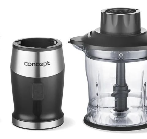 Concept SM3390 blender 1.2 L Immersion blender 700 W Black, Stainless steel