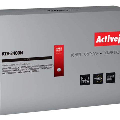 Activejet ATB-3480N toner (replacement for Brother TN-3480; Supreme; 8000 pages; black)