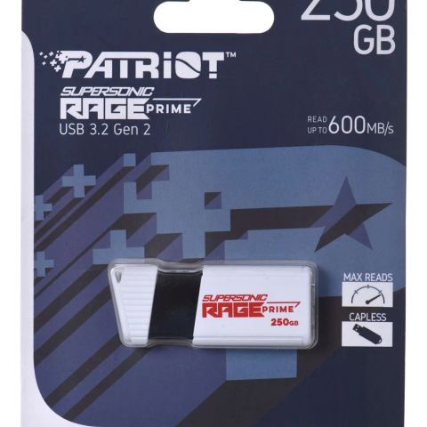 Patriot Rage Prime 600 MB/S 256 GB USB 3.2 8K IOPS