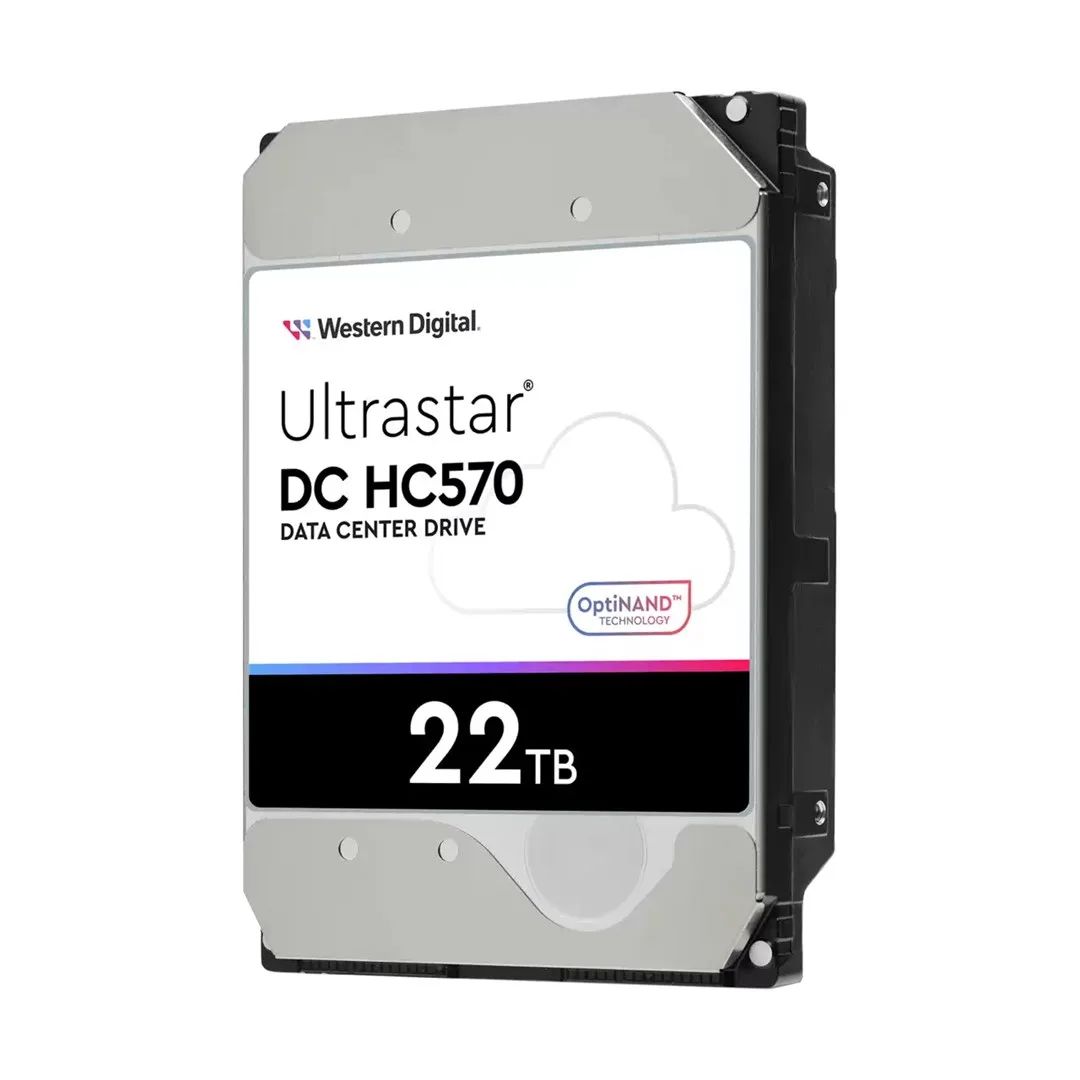 HDD|WESTERN DIGITAL ULTRASTAR|Ultrastar DC HC570|22TB|SAS|512 MB|7200 rpm|3,5"|MTBF 2500000 hours|0F48052