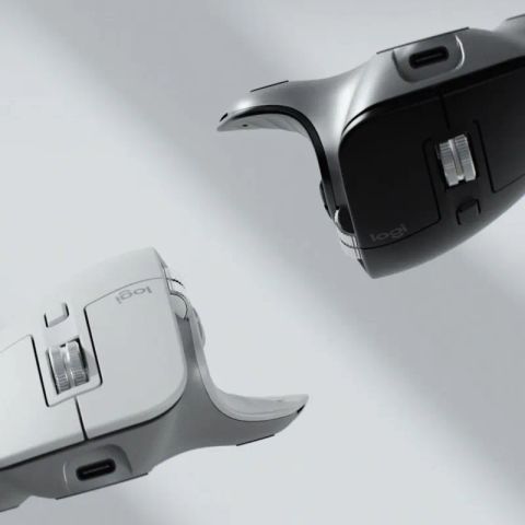 MOUSE BLUETH LASER MX MASTER3S/PALE GREY 910-006560 LOGITECH