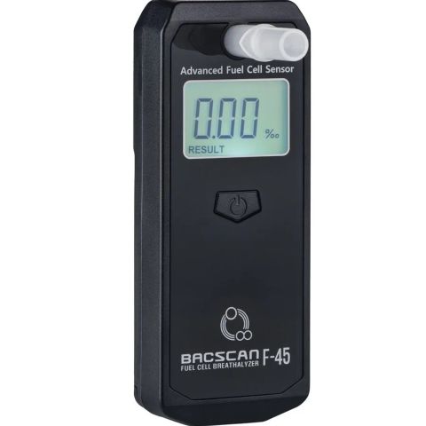 BACscan F-45 alcohol tester 0 - 4% Black