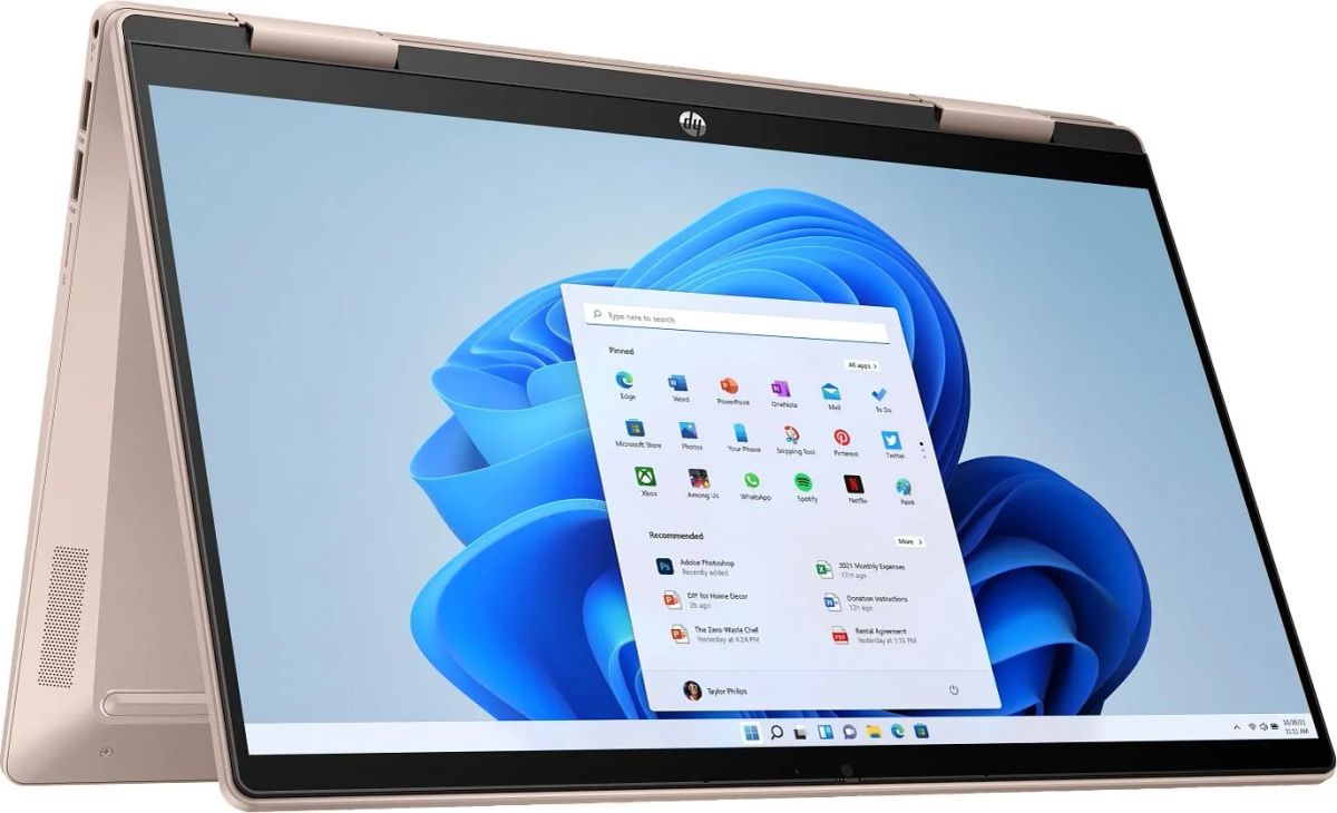 HP Pavilion x360 14-ek2000ny Core i5 120U 14" FHD Touch IPS 60Hz 300 nits 16GB DDR4 512GB SSD 5MP camera 43Wh Win11 Pale Golden Rose 2-year warranty