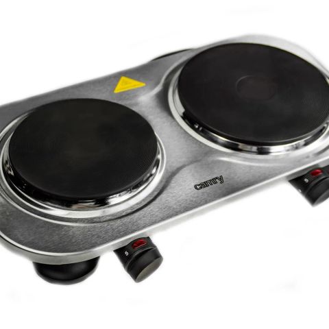 Camry CR 6511 stove Freestanding Black,Stainless steel Electric