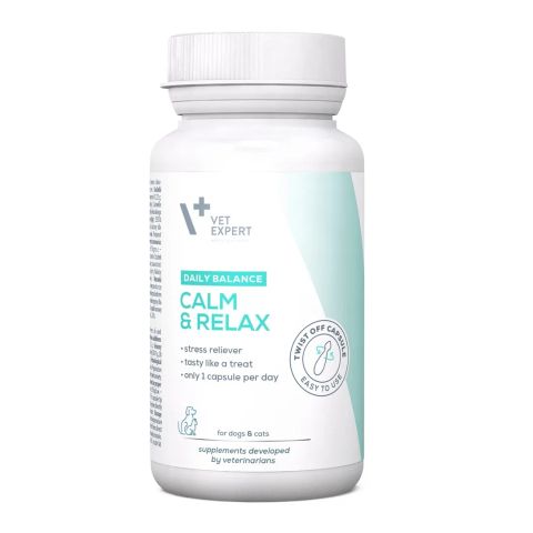 VETEXPERT Calm&Relax - preparation for symptoms of stress for dogs and cats - 30 caps.
