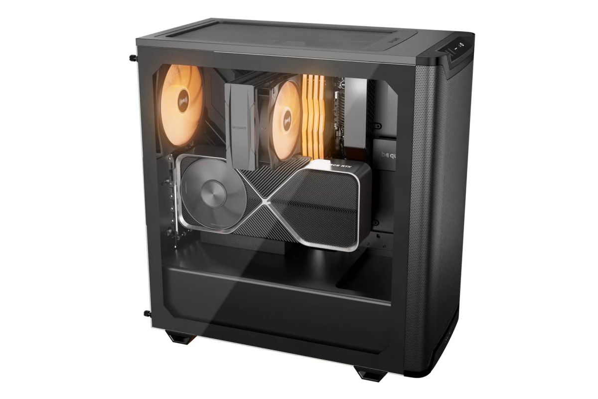 Case|BE QUIET|PURE BASE 501 LX|MidiTower|Case product features Transparent panel|Not included|ATX|MicroATX|MiniITX|Colour Black|BGW78