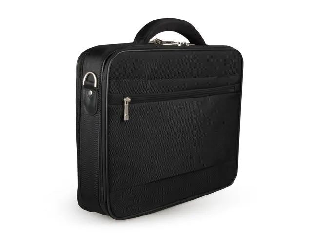NATEC Boxer notebook case 39.6 cm (15.6") Briefcase Black