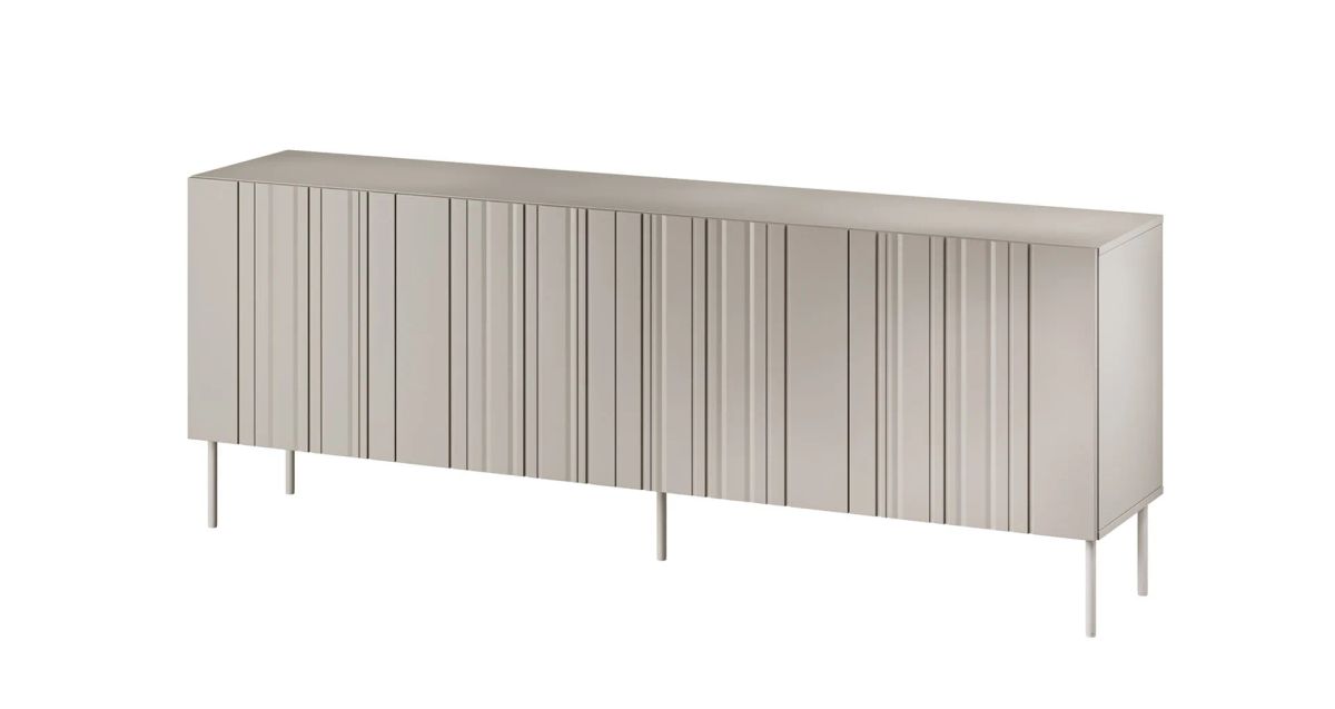 Cama ISLA chest of drawers 200x40x75 cashmere matt
