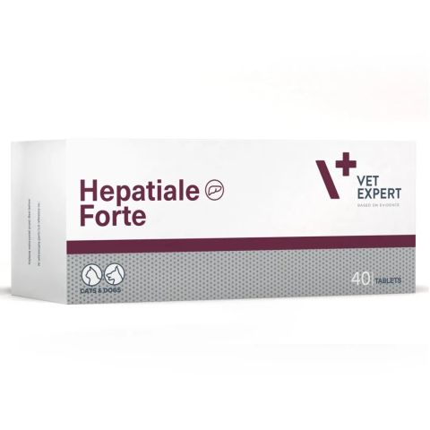 VETEXPERT Hepatiale Forte - supplements for dogs and cats - 40 tablets