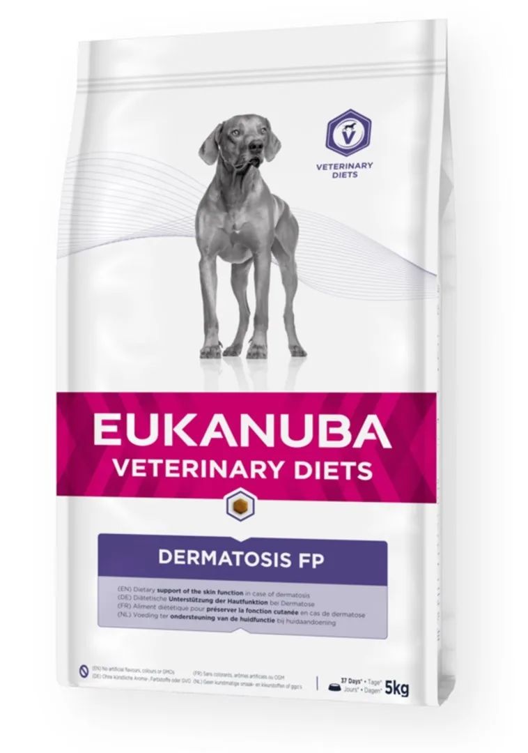 Eukanuba Dermatosis FP for Dogs 5 kg Adult Fish, Potato