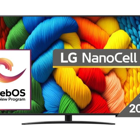LG NanoCell AI 75NANO81A3A TV 190.5 cm (75") 4K Ultra HD Smart TV Wi-Fi Black