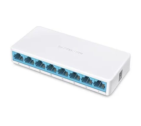 Switch|MERCUSYS|Desktop/pedestal|8x10Base-T / 100Base-TX|MS108