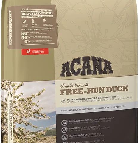 ACANA Singles Free-Run Duck - dry dog food - 11,4kg