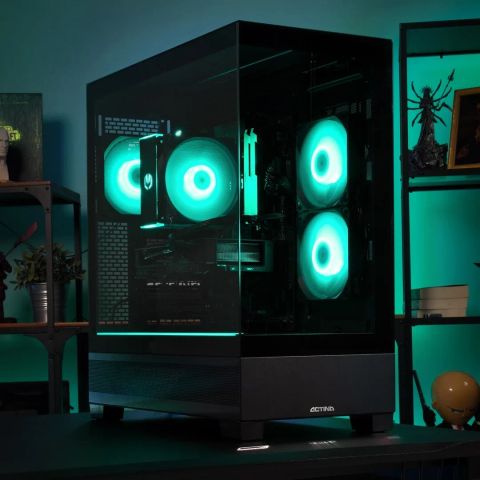Actina 5901443421139 PC AMD Ryzen™ 7 8700F 32 GB DDR5-SDRAM 1 TB SSD NVIDIA GeForce RTX 5060 Windows 11 Home Midi Tower Black