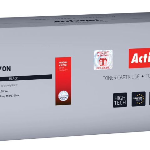 Activejet ATH-2070N toner (replacement for HP 117A W2070A; 2070A; Supreme; 1000 pages; black)