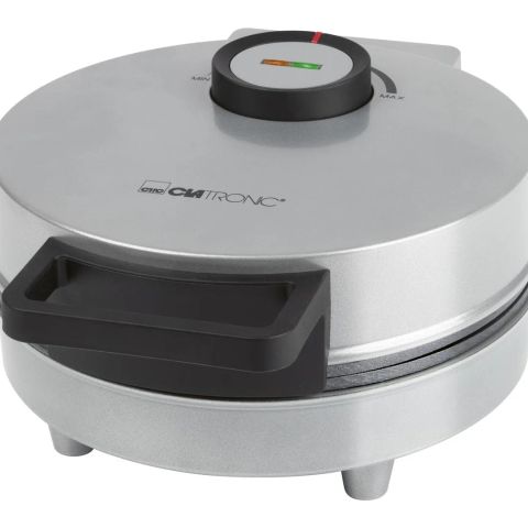 Clatronic HA 3833 1 waffle(s) 1200 W Black, Silver