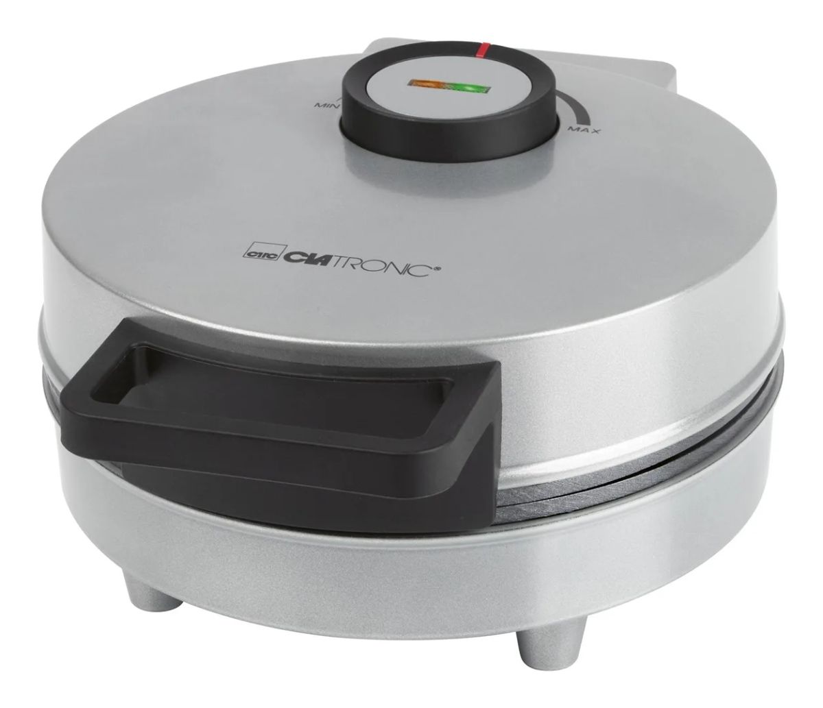 Clatronic HA 3833 1 waffle(s) 1200 W Black, Silver