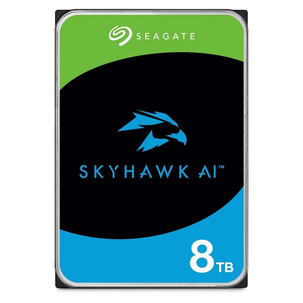 HDD|SEAGATE|SkyHawk|8TB|SATA 3.0|256 MB|7200 rpm|3,5"|ST8000VE001