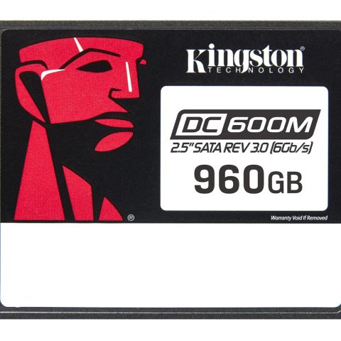 SSD|KINGSTON|DC600M|960 GB|1752xTBW rating|MTBF 2000000 h|Read speed 560 MB/s|Write speed 530 MB/s|Serial ATA III|2.5"|SEDC600M/960G