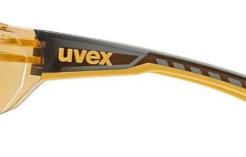 UVEX Equate cycling glasses Smoke/Orange