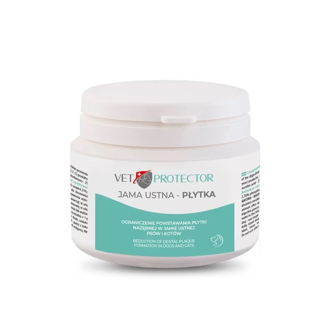 JM SANTE Vet Protector Oral cavity - powder for oral hygiene of dog and cat – 60g