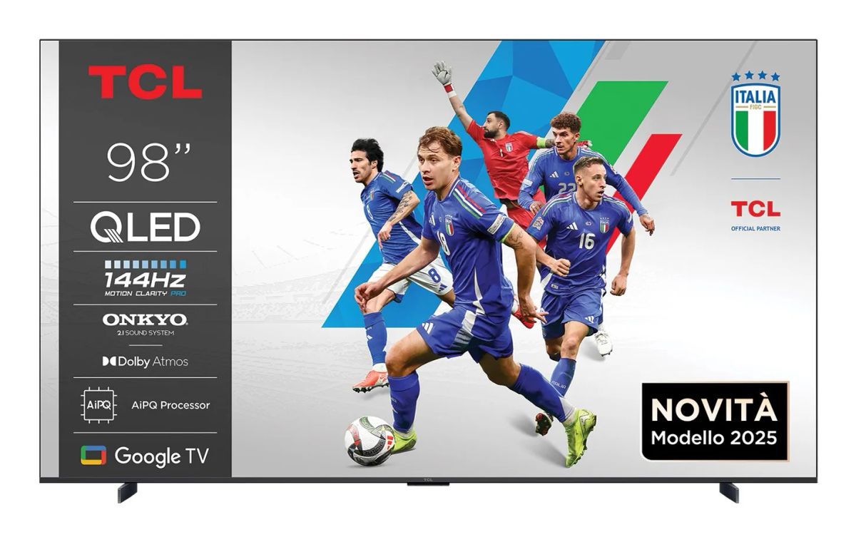 TCL P89K 98P89K TV 2.49 m (98") 4K Ultra HD Smart TV Wi-Fi Metallic 450 cd/m²