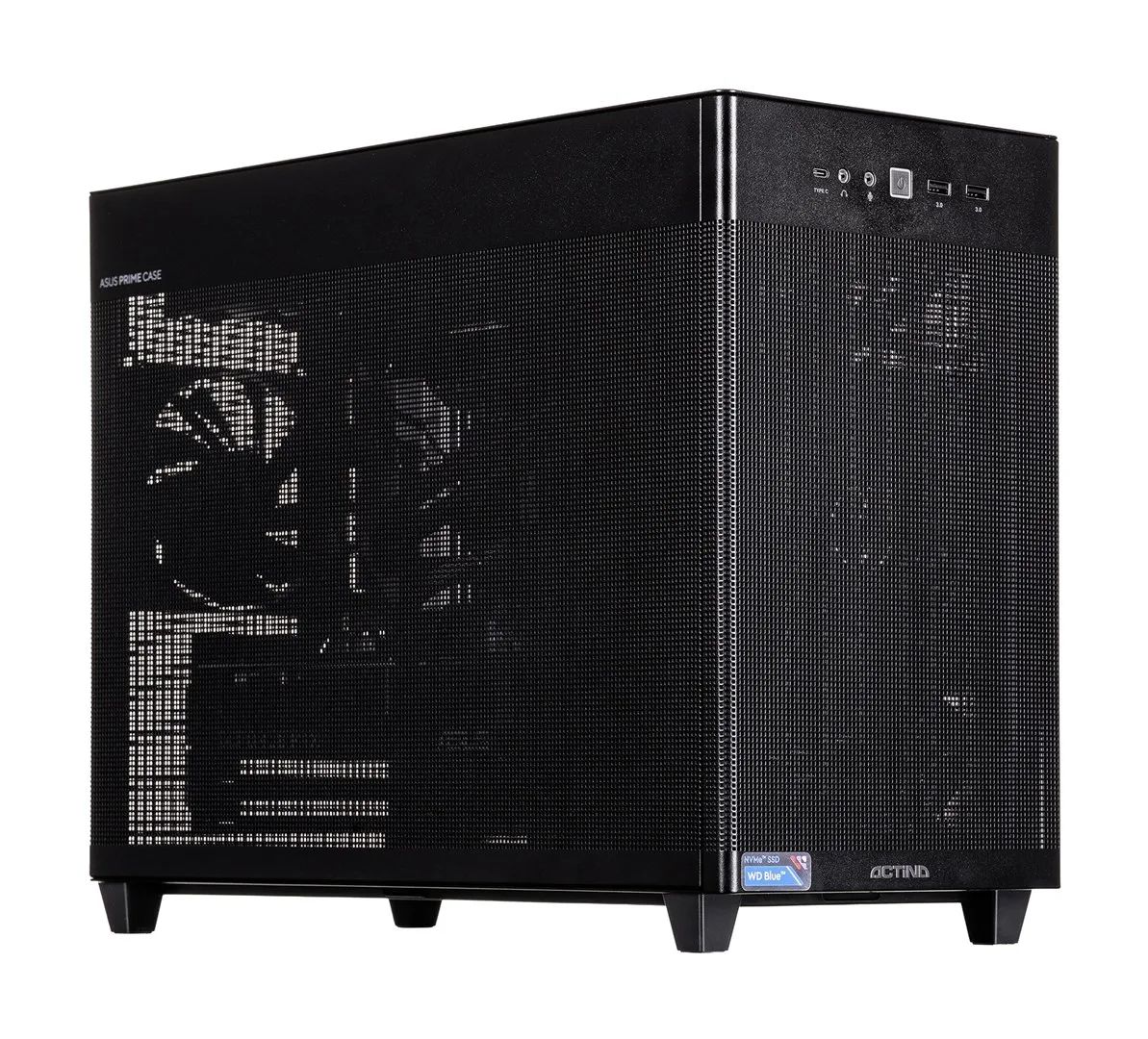 Actina 5901443440628 PC AMD Ryzen™ 5 5600GT 16 GB DDR4-SDRAM 512 GB SSD Mini Tower Black